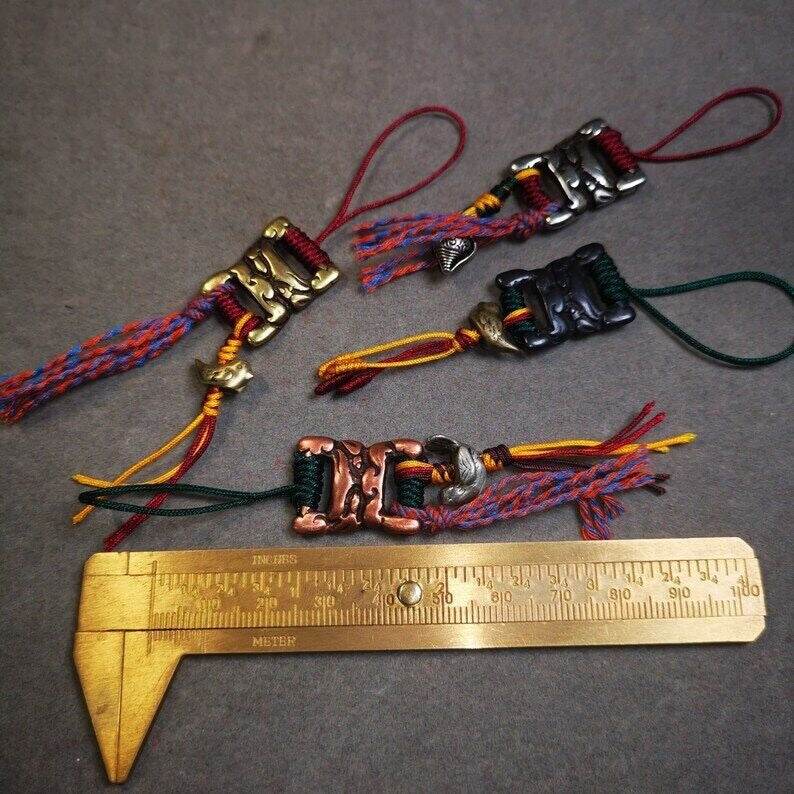 Scripture Book Buckle Amulet Pendant - Gandhanra-ART