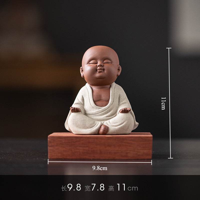 Purple Sand Meditation Buddha Statues - Gandhanra-ART