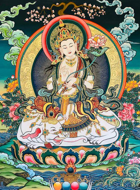Samantabhadra Thangka - Gandhanra-ART