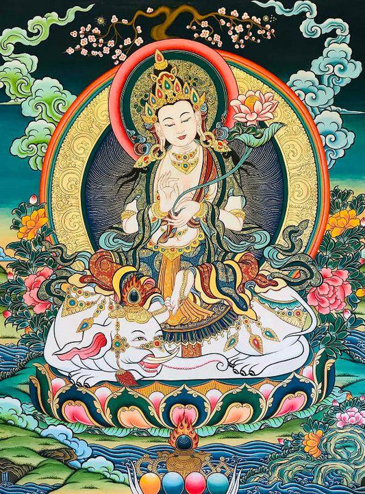 Samantabhadra Thangka - Gandhanra-ART