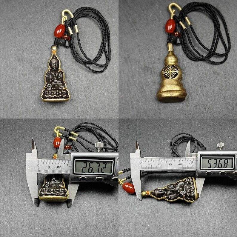 Buddha Statue Amulet, Pendant - Gandhanra-ART