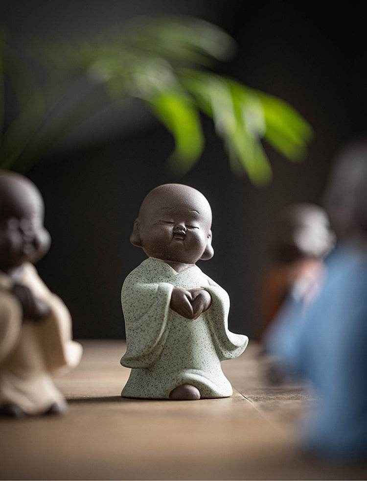 Purple Sand Meditation Buddha Statues - Gandhanra-ART