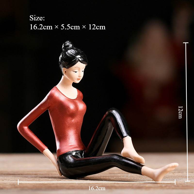 Ceramic Yoga Statues - Gandhanra-ART