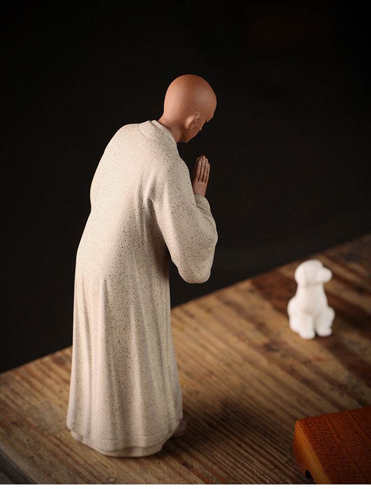 Purple Sand Meditation Buddha Statues - Gandhanra-ART