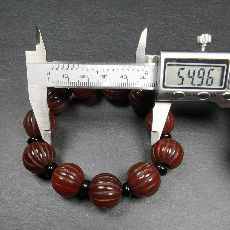 Agate Wrist Mala, Prayer Beads Bracelet - Gandhanra-ART