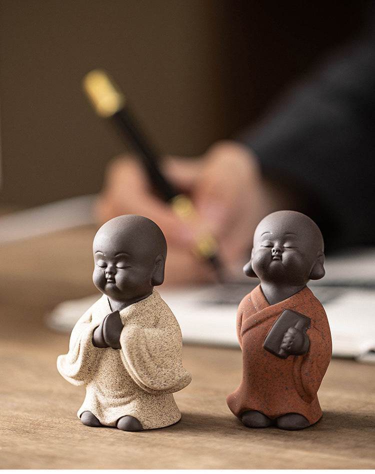 Purple Sand Meditation Buddha Statues - Gandhanra-ART