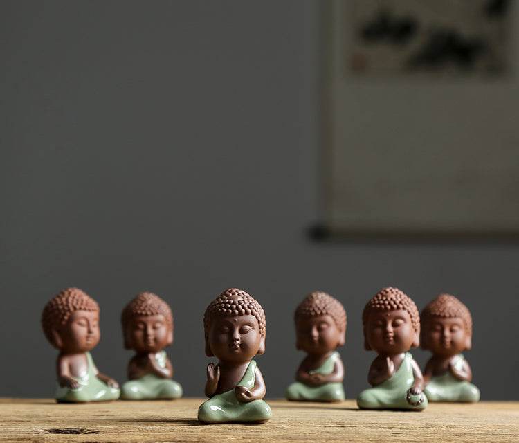 Purple Sand Shakyamuni Buddha Statues - Gandhanra-ART