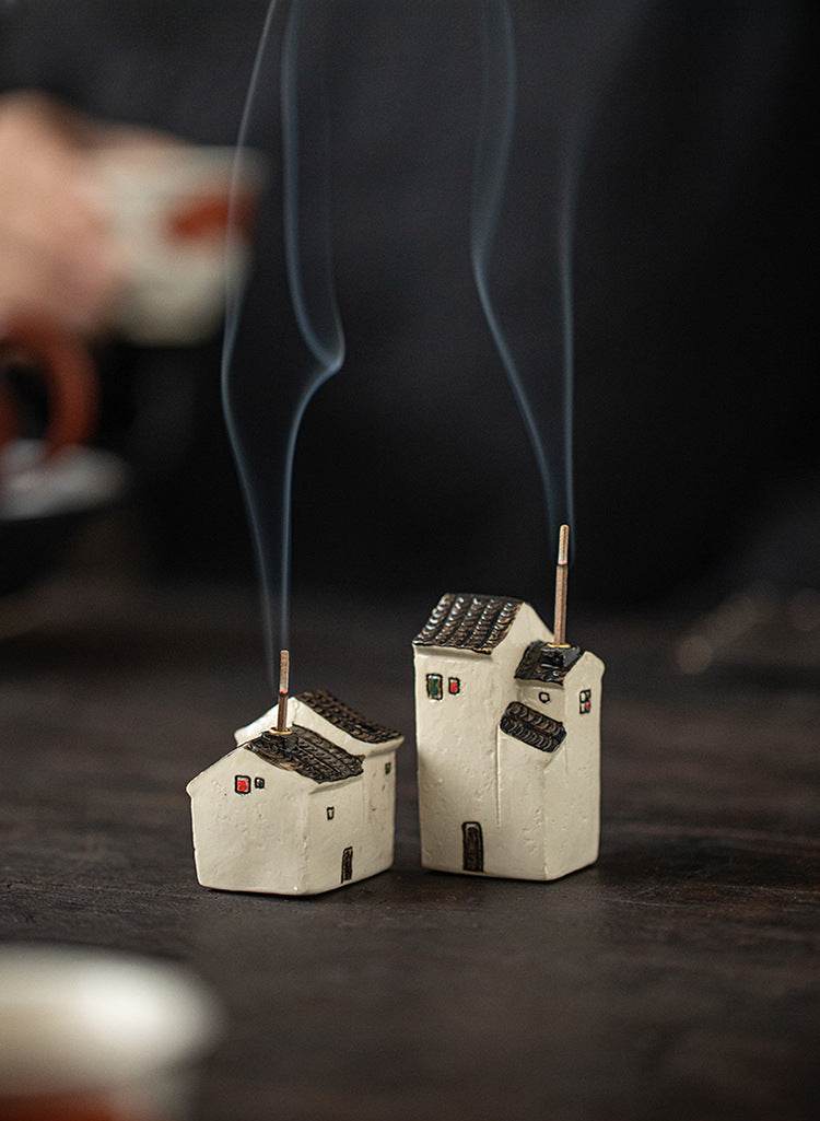 Classic House Incense Holder - Gandhanra-ART