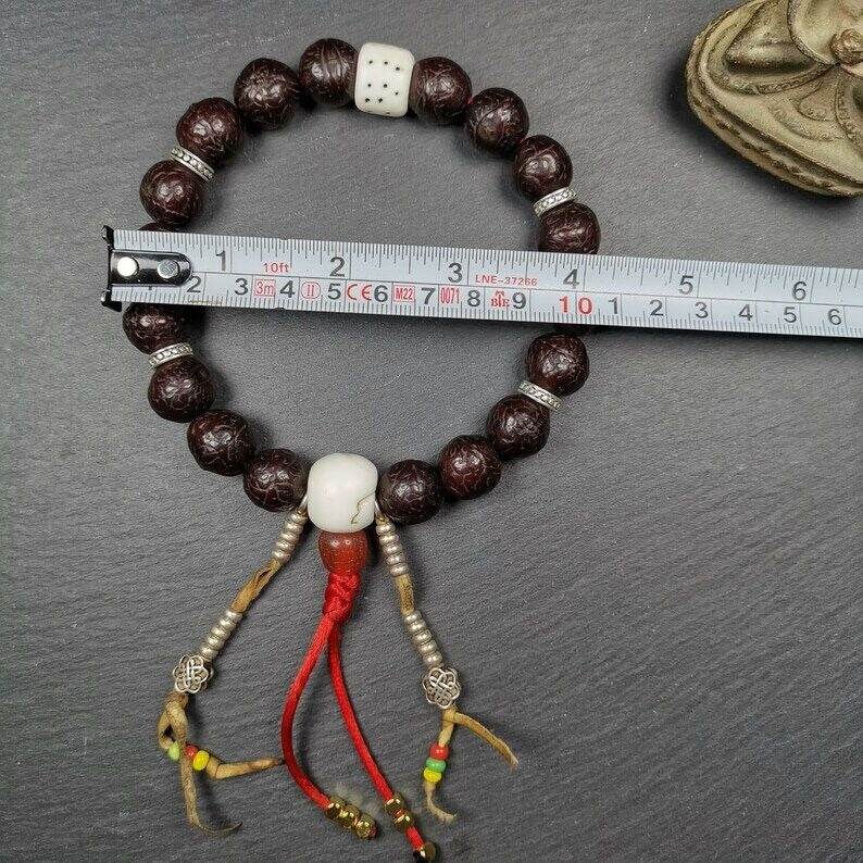 Handhold Wrist Mala, Bodhi Seed Beads Bracelet - Gandhanra-ART