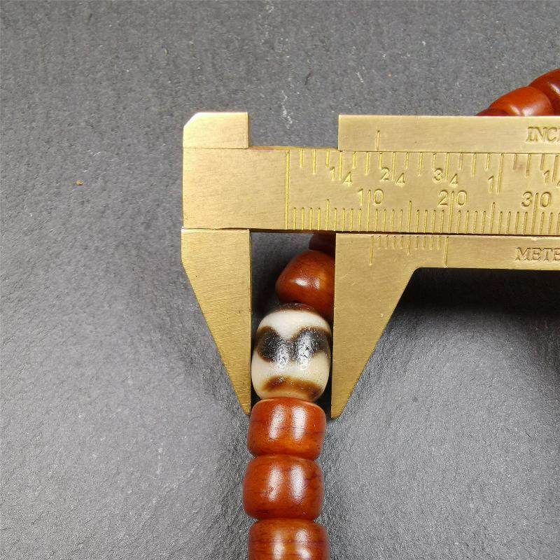 10mm Yak Bone Mala,84cm - Gandhanra-ART