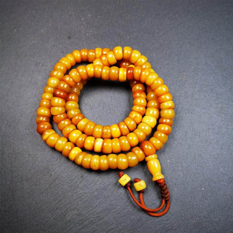 10mm Yak Bone Mala,64cm - Gandhanra-ART