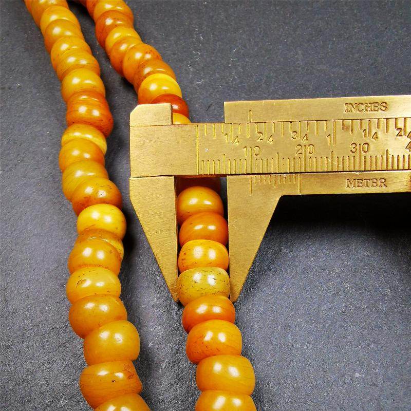 10mm Yak Bone Mala,64cm - Gandhanra-ART