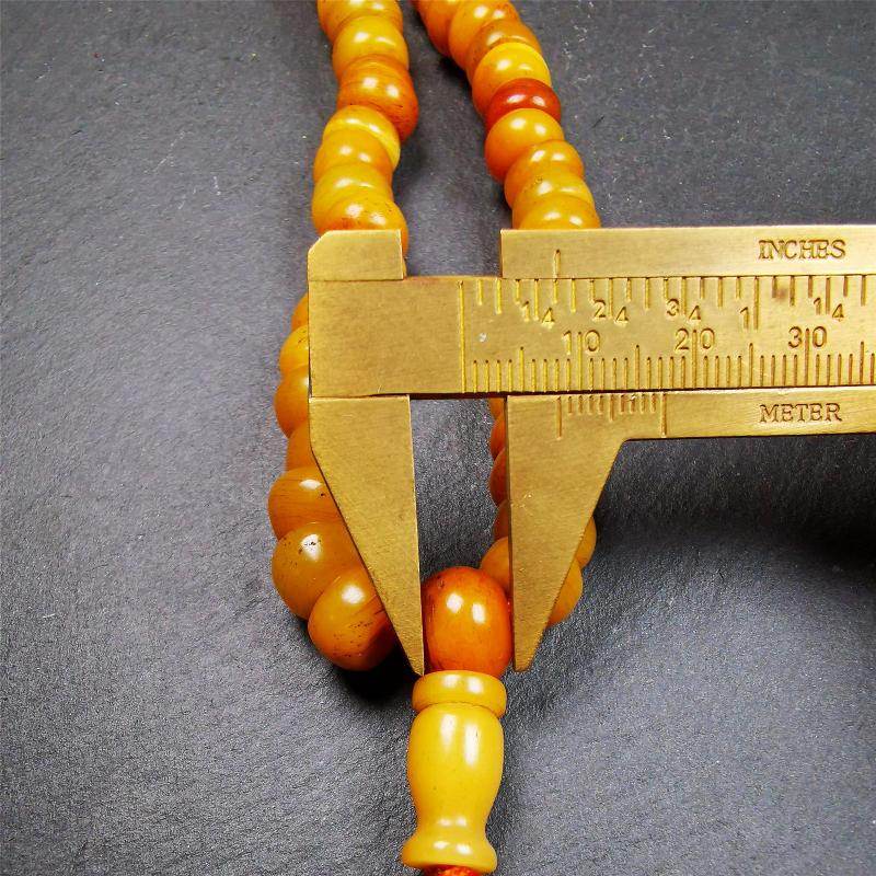 10mm Yak Bone Mala,64cm - Gandhanra-ART
