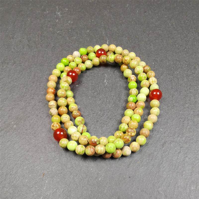 Turquoise Wrist Mala for Women - Gandhanra-ART