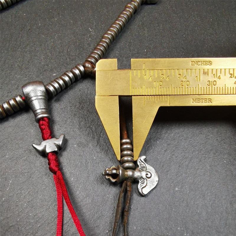 0.2" Cold Iron Mala,15" - Gandhanra-ART