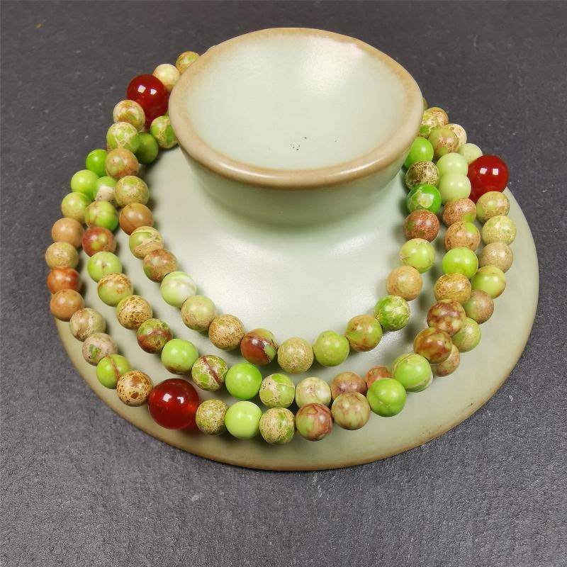 Turquoise Wrist Mala for Women - Gandhanra-ART