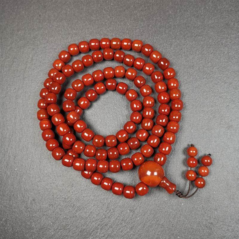 10mm Agate Mala,98cm - Gandhanra-ART