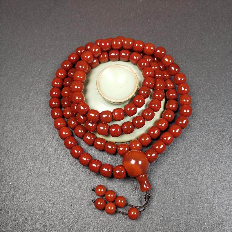 10mm Agate Mala,98cm - Gandhanra-ART