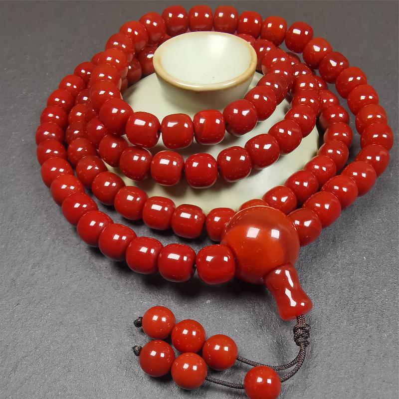 10mm Agate Mala,98cm - Gandhanra-ART