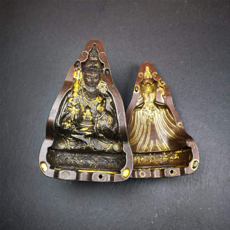 Gandhanra Antique Tibetan Statue Mold,Padmasambhava Tsa Tsa,Guru ...