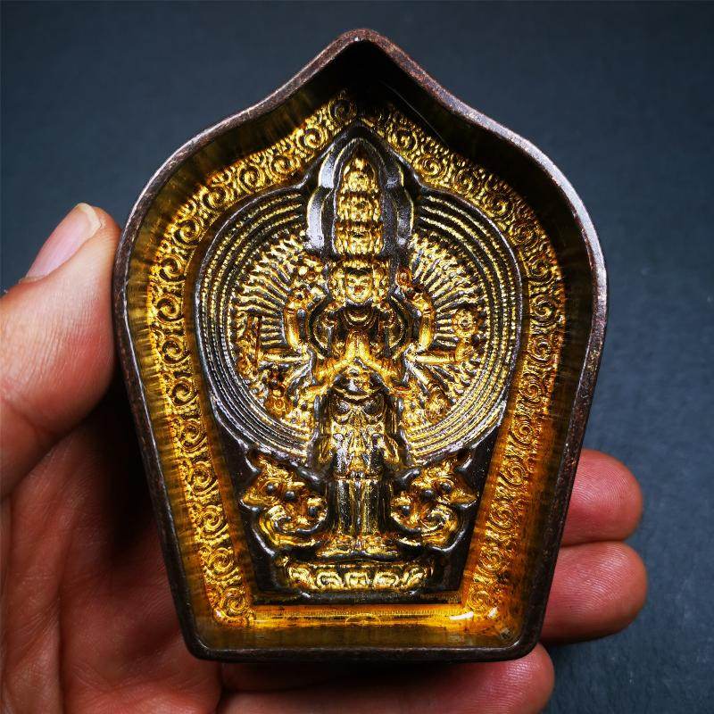 1000 Arms Avalokitesvara,Tsa Tsa Mold - Gandhanra-ART