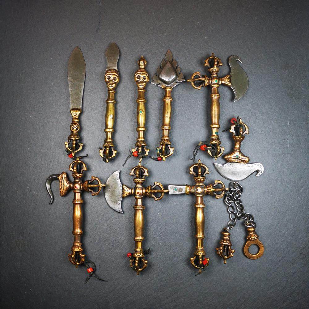1 Set of 10 PCs Ritual Implements - Gandhanra-ART