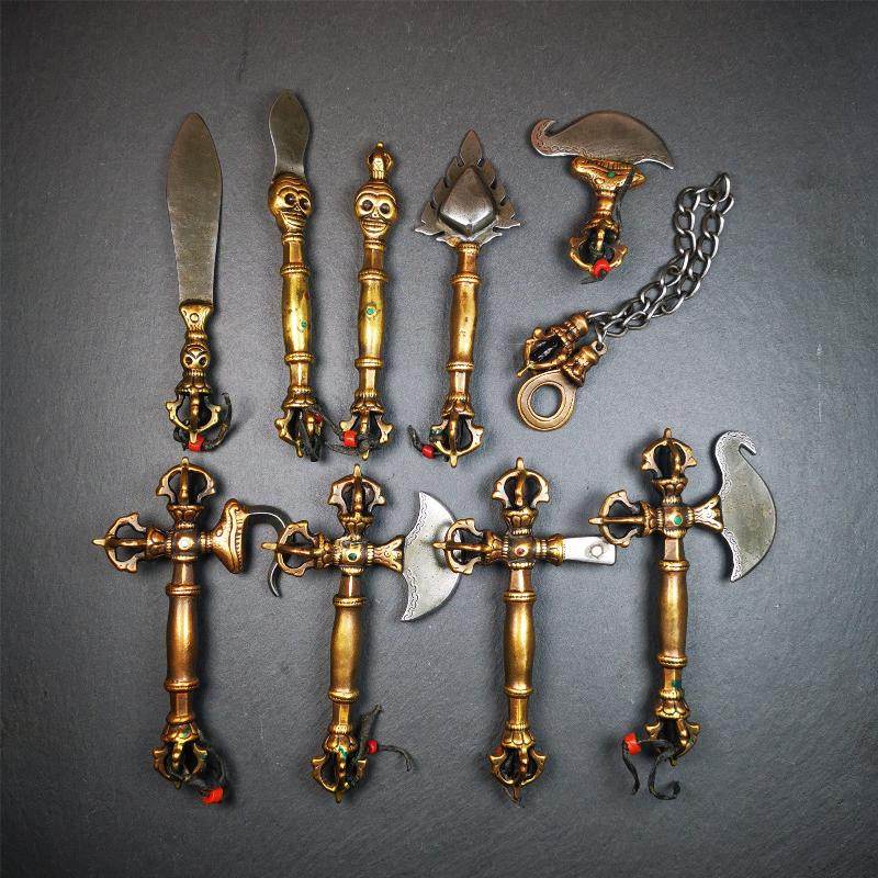 1 Set of 10 PCs Ritual Implements - Gandhanra-ART