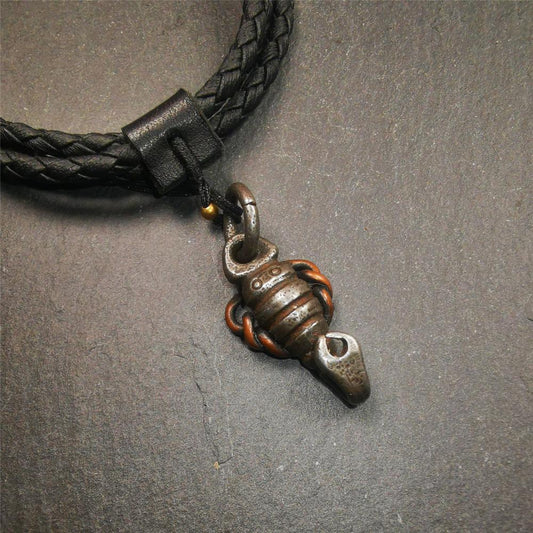 Amulet,Scorpion Guru of Padmasambhava, Buddhist Scorpion Totem Pendant
