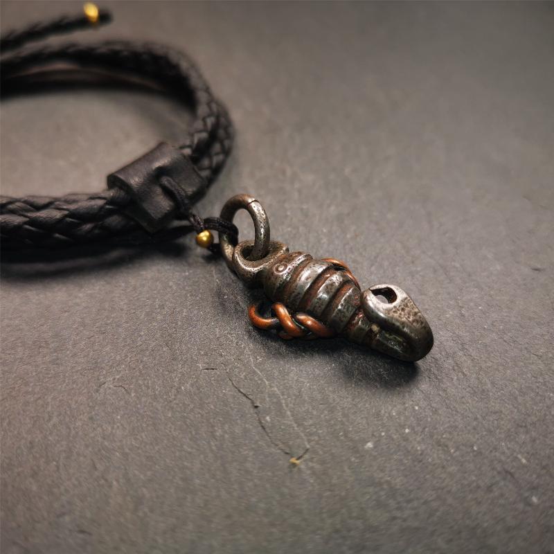 Amulet,Scorpion Guru of Padmasambhava, Buddhist Scorpion Totem Pendant