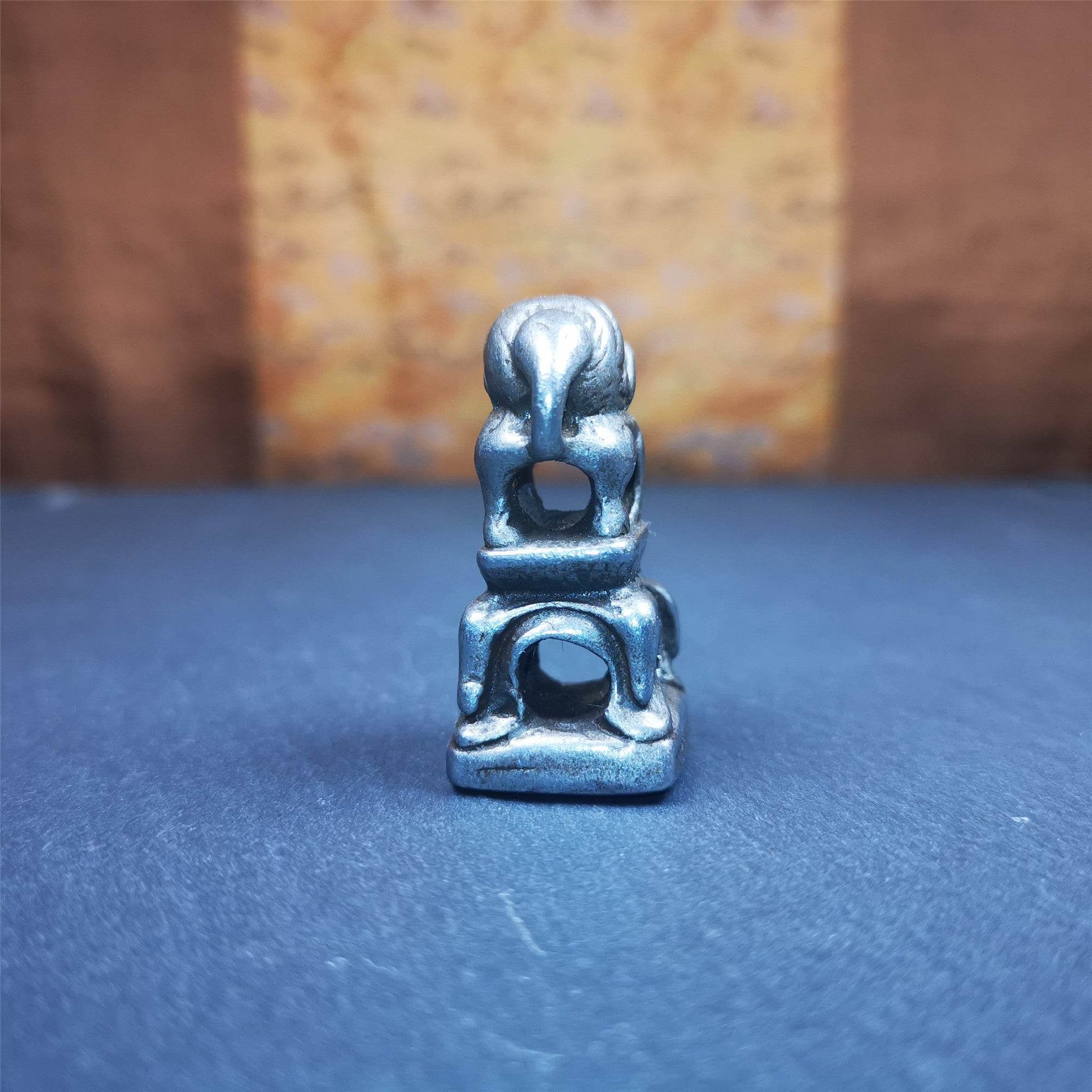 Snow Lion Seal,Kalachakra Pattern - Gandhanra-ART