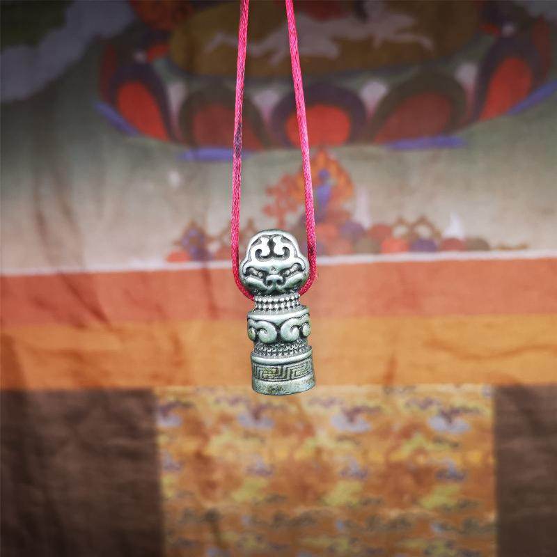 Snow Lion Seal,Naga Symbol - Gandhanra-ART