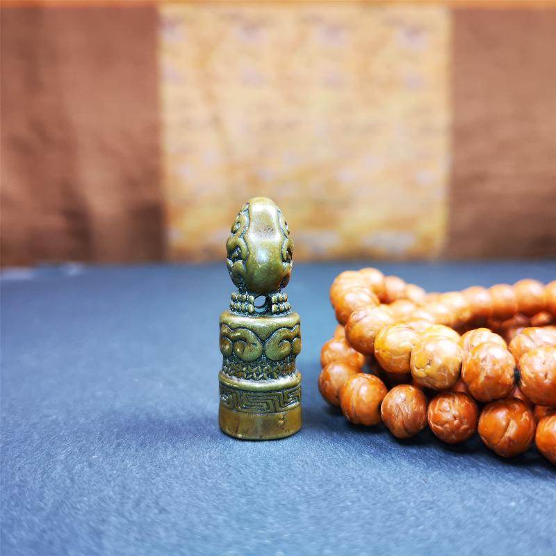 Snow Lion Seal,Lucky Knot Symbol - Gandhanra-ART