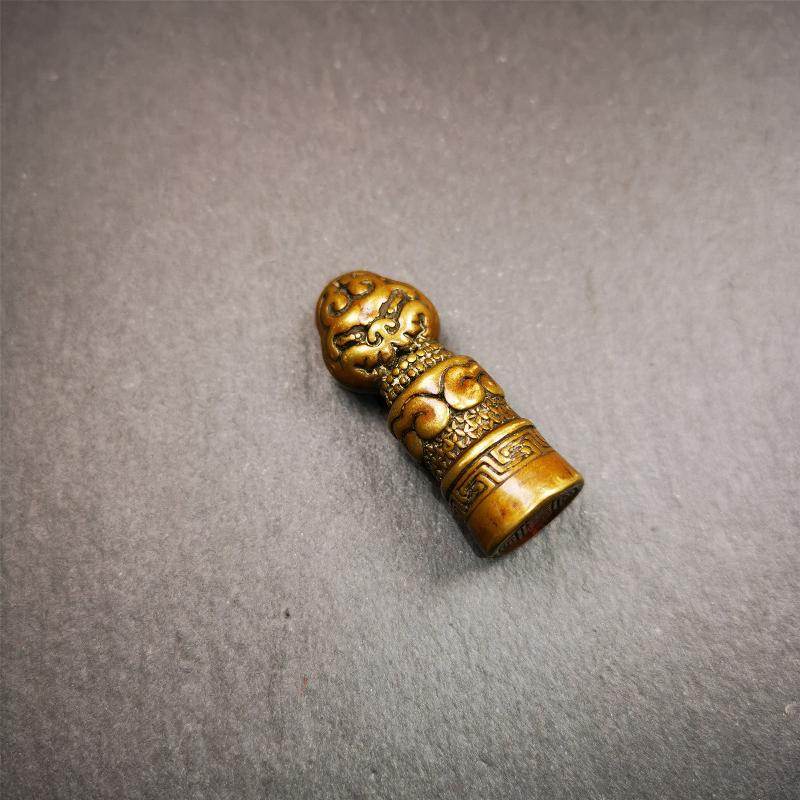 Snow Lion Seal,Lucky Knot Symbol - Gandhanra-ART