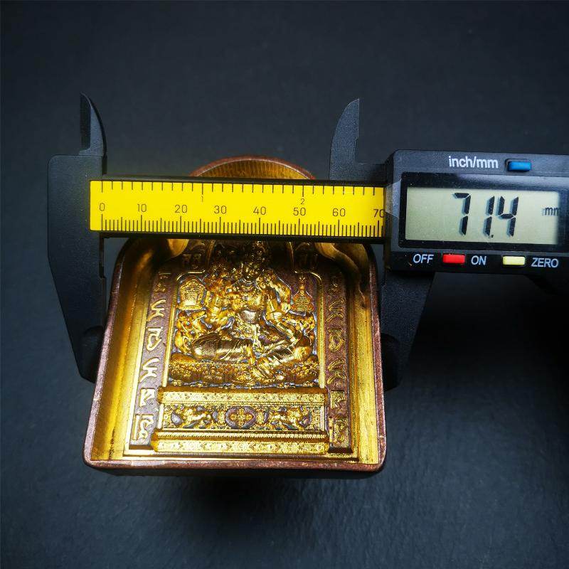 Green Tara with Mantra Tsa Tsa Mold - Gandhanra-ART