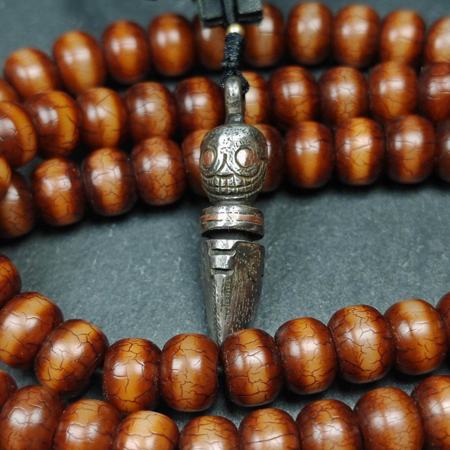 Skull Citipati Phurba Amulet,Kila,Kilaka Pendant - Gandhanra-ART