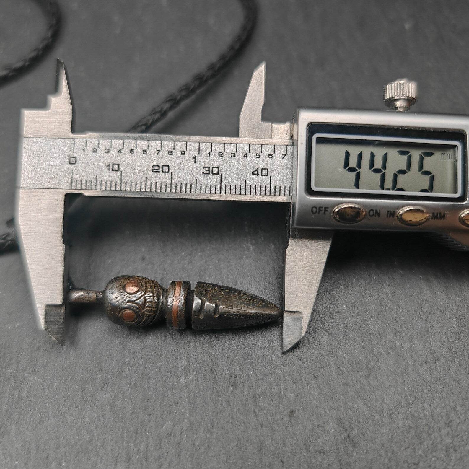 Skull Citipati Phurba Amulet,Kila,Kilaka Pendant - Gandhanra-ART