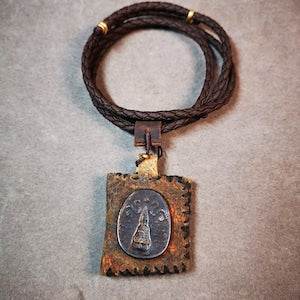 Amulet Pendant,Stupa / Pagoda Tsa Tsa Mold - Gandhanra-ART
