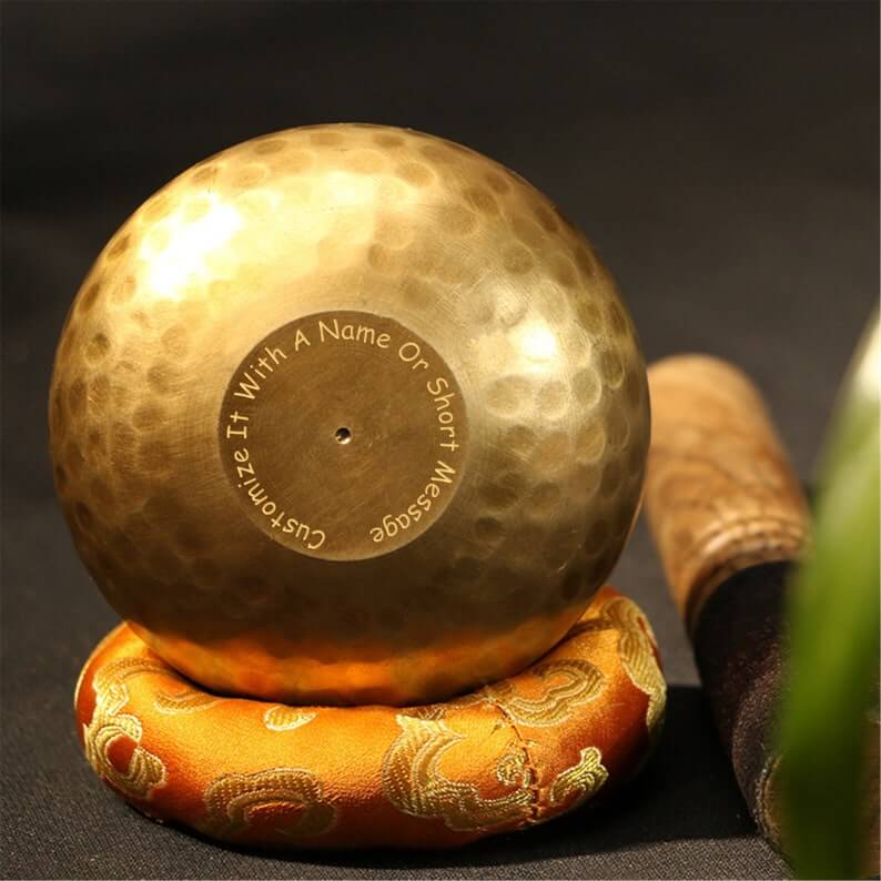Customized Engrave Singing Bowl 3.2"