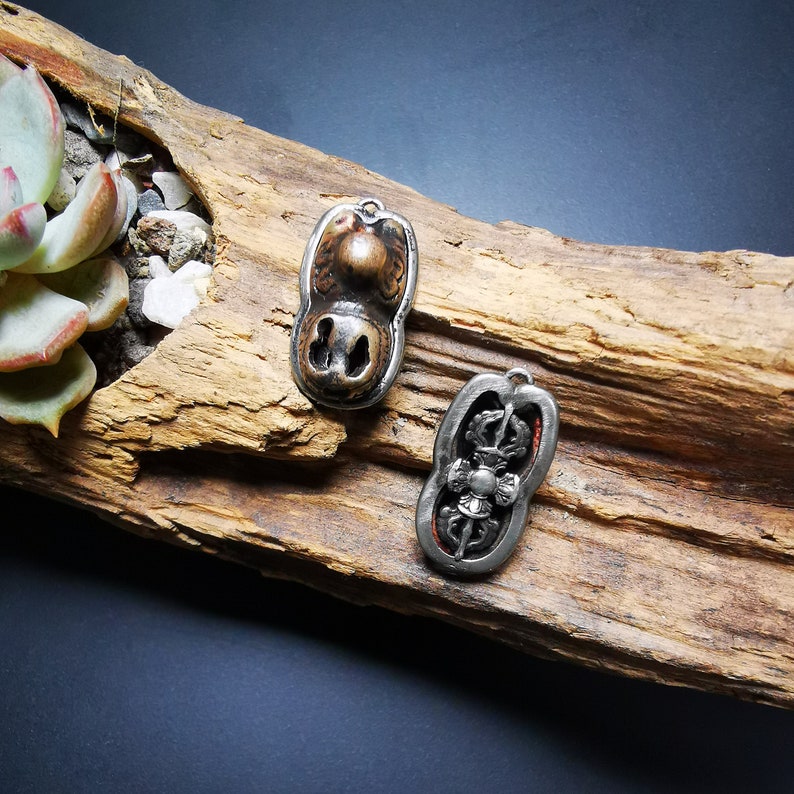 Amulet,Snow Lion Pendant