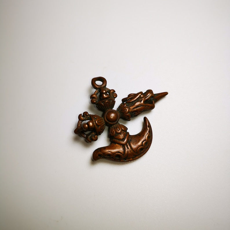Amulet,Cross Kartika(knife of the dakinis) and Kila(Dorje Phurba)