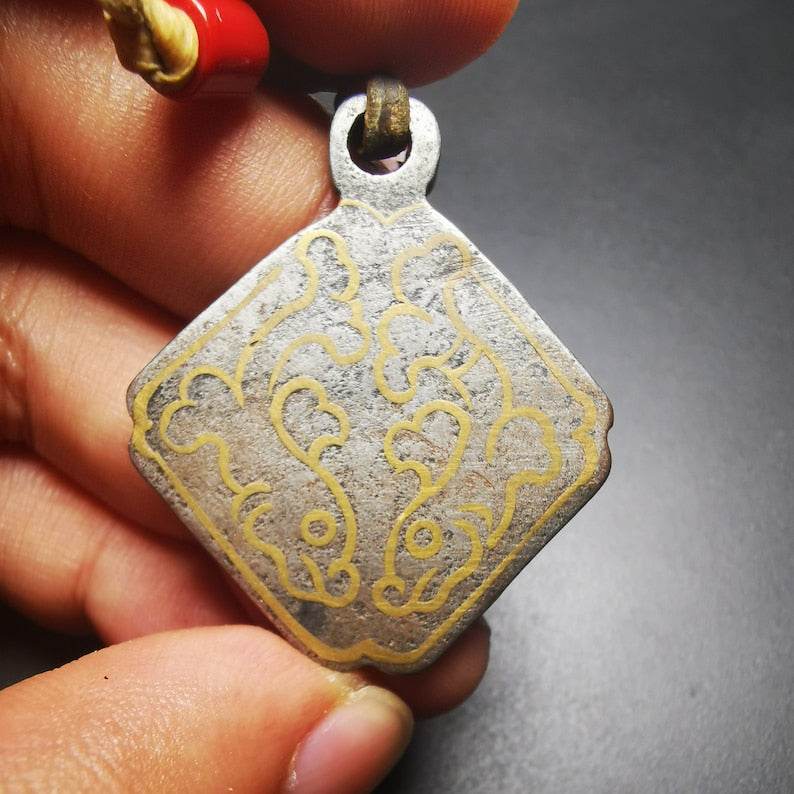 Amulet,Pair of Golden Fish Badge - Gandhanra-ART