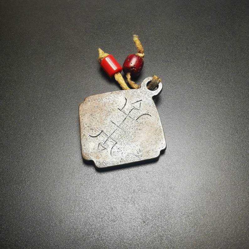 Amulet,Pair of Golden Fish Badge - Gandhanra-ART