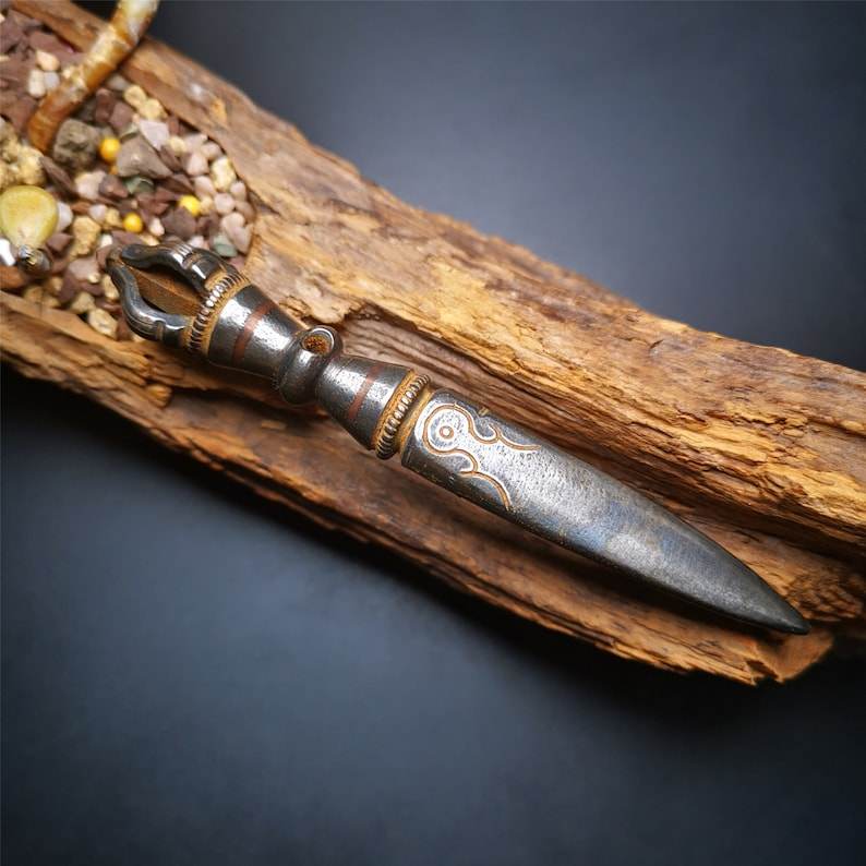 Amulet Kila Dagger (Dorje Phurba),Dharma Ritual,Altar Tool - Gandhanra-ART