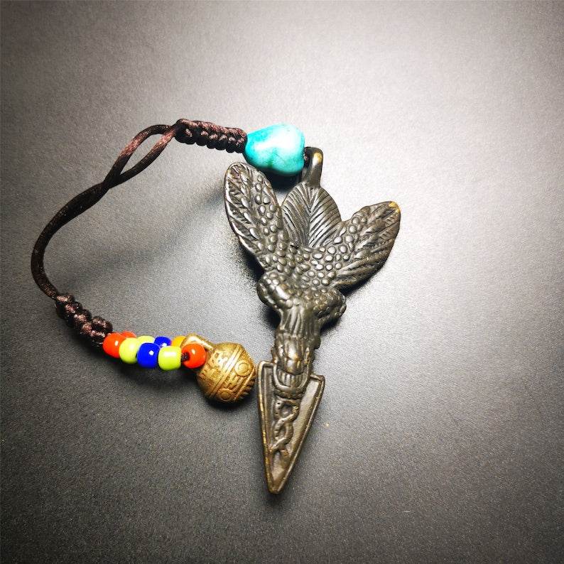 Amulet,Garuda,Golden-winged Bird Pendant - Gandhanra-ART