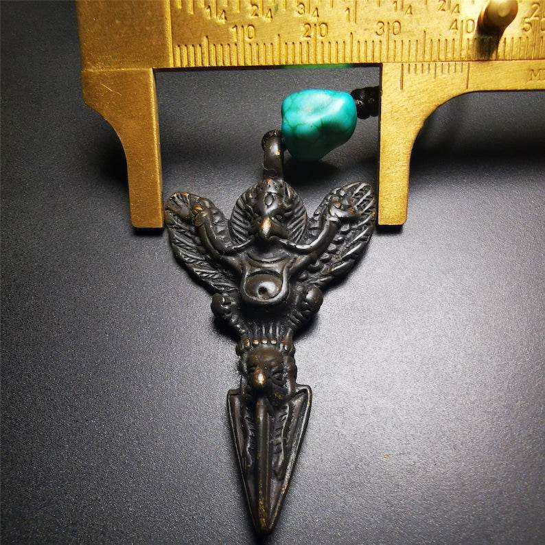 Amulet,Garuda,Golden-winged Bird Pendant - Gandhanra-ART
