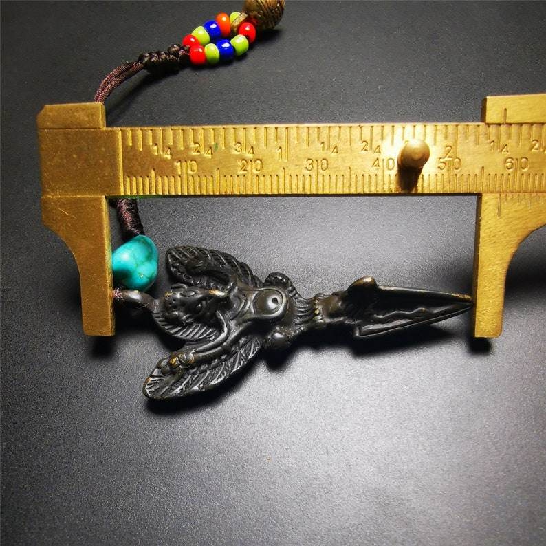 Amulet,Garuda,Golden-winged Bird Pendant - Gandhanra-ART