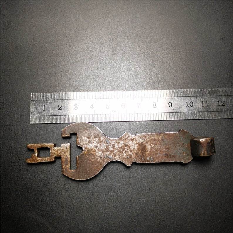 Tibetan Padlock, Old Door Lock - Gandhanra-ART