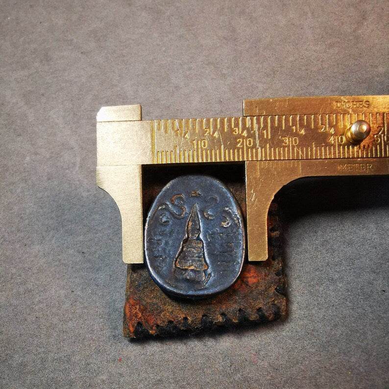 Amulet Pendant,Stupa / Pagoda Tsa Tsa Mold - Gandhanra-ART