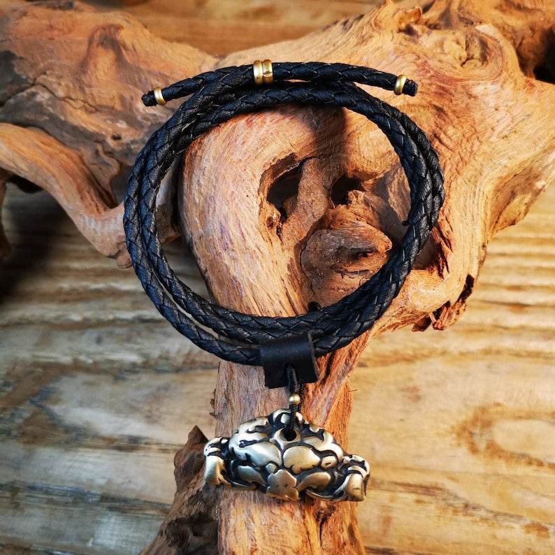 Amulet,Kirtimukha Pendant - Gandhanra-ART