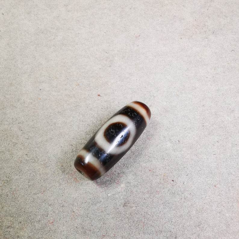 Sky Earth Dzi Bead - Gandhanra-ART